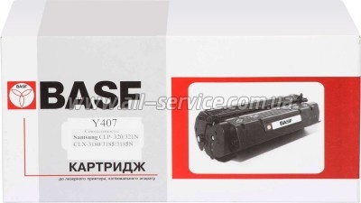 �������� BASF Samsung CLP-320/ 320N/ 325/ CLX-3185 ������ CLT-Y407S Yellow (BASF-KT-CLTY407S)