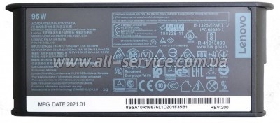 ���� ������� � �������� Lenovo 95W 20V/4.75A, 15V/3A, 9V/3A, 5V/3A, USB Type-� (ADLX95YLC3A / A40378)