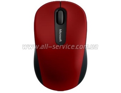  MICROSOFT BLUETOOTH Mobile Mouse 3600 RED (PN7-00014)