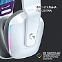  Logitech G733 Lightspeed Wireless RGB Gaming Headset White (981-000883)