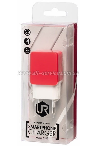    TRUST USB URBAN REVOLT SMART WALL red (20145)