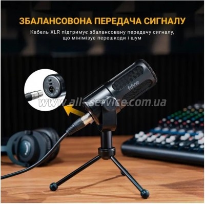  Fifine Tank1 XLR Black (Tank1)