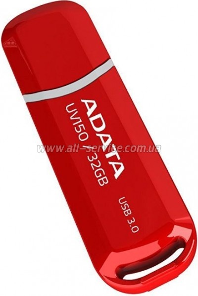  ADATA 32GB UV150 Red USB 3.0 (AUV150-32G-RRD)