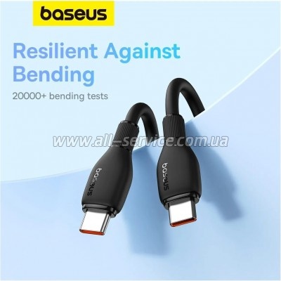 ���� ������ USB-C to USB-C 1.2m 100W black Baseus (P10355702111-00)