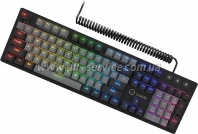  Lorgar Azar 514 RGB USB UA Black (LRG-GK514B-UA)