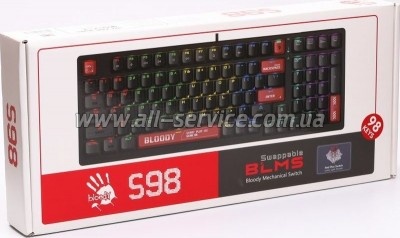  A4Tech Bloody S98 RGB BLMS Red USB Bloody Red (4711421991674)