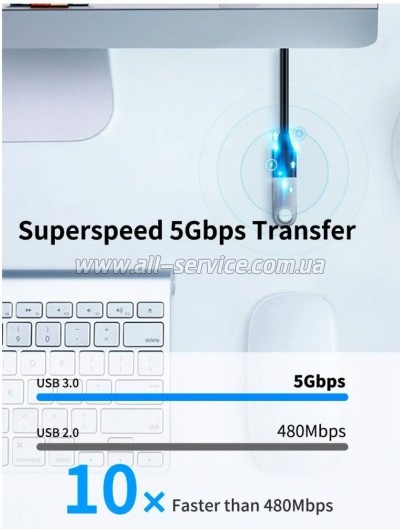 ���� ������ USB 3.0 AM/AF 2.0m Cabletime (CA915408)