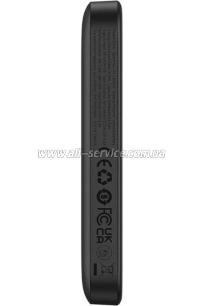 ������� ������������� Baseus Mini Air 6000mAh PD 20W Black (P10059002113-00)