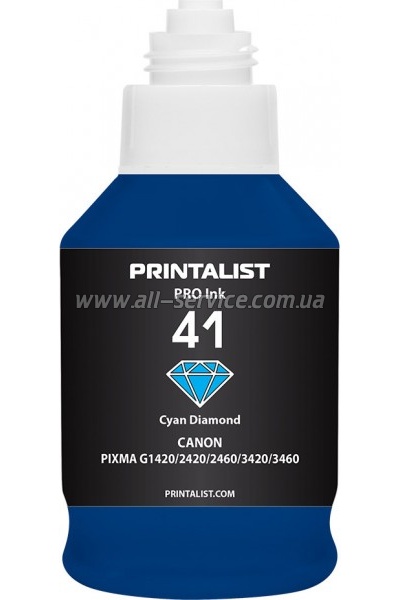  PRINTALIST GI-41 Canon Pixma G2420/ G3420 190 Cyan (PL41C)