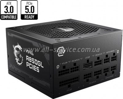   MSI 850W (MAG A850GL PCIE5)