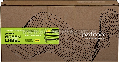 �����-�������� Patron Green Label Kyocera Mita TK-5270Y yellow (PN-TK5270YGL)