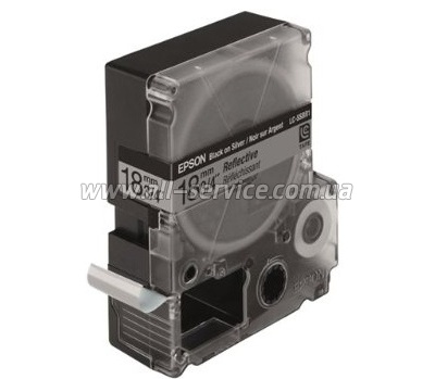 Картридж Epson LC5SBR1 LW-400/ 400VP/ 700 Reflectiv Blk/Silv 18mm/1.5m (C53S626414) Картридж Epson LC5SBR1 LW-400/ 400VP/ 700 Reflectiv Blk/Silv 18mm/1.5m (C53S626414)