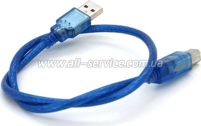 ���� ������ USB 2.0 AM/AM 0.5m blue Ritar (YT-AM/AM-0.5TBL)