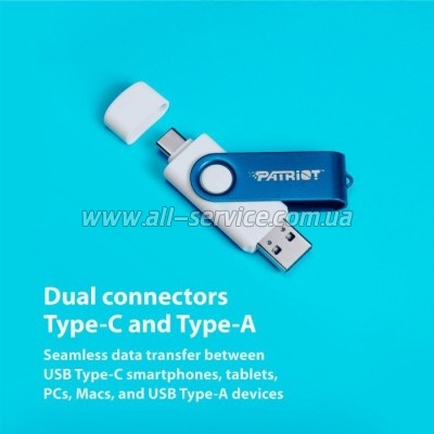  Patriot 32GB Xporter X550 USB 3.2/Type-C (PS32GX550AAD)