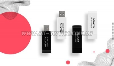  ADATA 256GB UC310 Black USB 3.0 (UC310-256G-RBK)