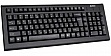  A4Tech KB-820 slim black,PS/2