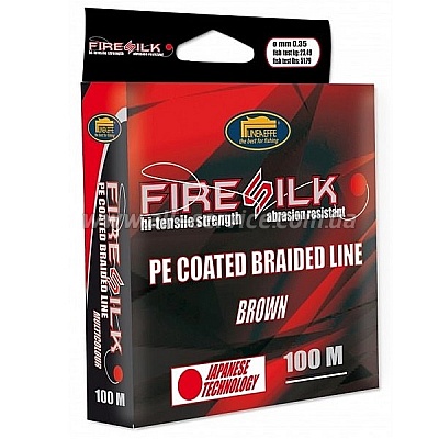  Lineaeffe Fire Silk  PE Coated  100  0,08  FishTest-8,05  Made in Japan (3008108)
