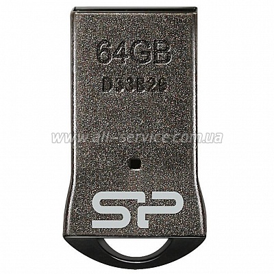  Silicon Power 64GB USB Touch T01 Black + chain (SP064GBUF2T01V1K)
