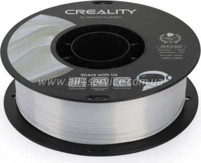 ������� ��� 3D-�������� Creality PLA silky shine 1��, 1.75��, silver (3301120007)