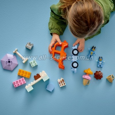 ����������� LEGO DUPLO Bluey ����������� � ��������� � ���� (10458)