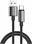 ���� ������ USB 2.0 AM to USB-C 1.0m 3A zinc alloy braided black ColorWay (CW-CBUC098-BK)
