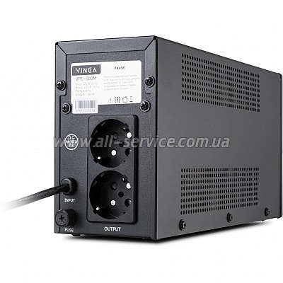  Vinga LED 600VA metal case (VPE-600M)