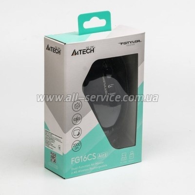  A4Tech FG16CS Air2 Wireless Black (4711421998468)