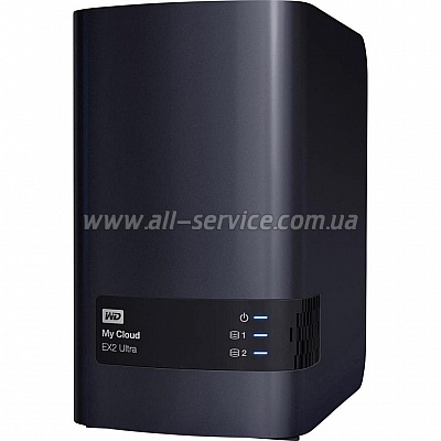  8TB WD My Cloud EX2 Ultra USB 3.0 (WDBVBZ0080JCH-EESN)