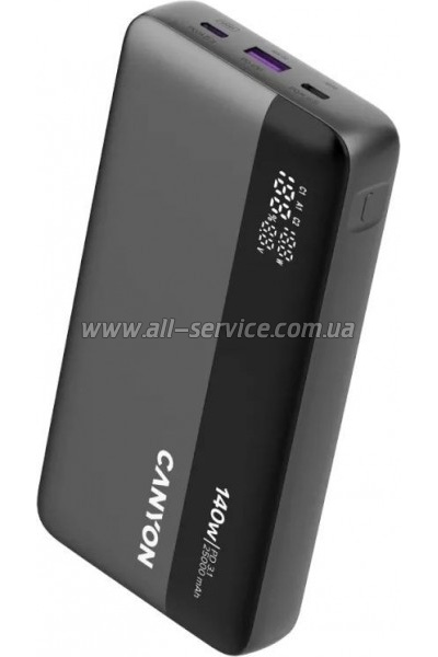 ������� ������������� Canyon PB-240 25000mAh, PD3.1/ 140W (CNS-CPB240)