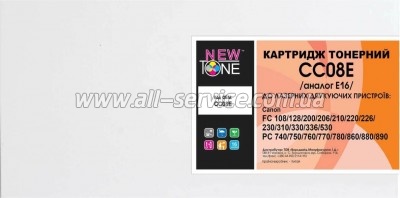  NewTone Canon FC-128/ 230/ 310/ 330  E16 (CC08E)