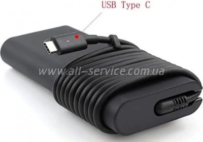     Dell 130W 20V/6.5A, 15V/3A, 9V/3A, 5V/3A, TYPE-C, oval- (A40348)