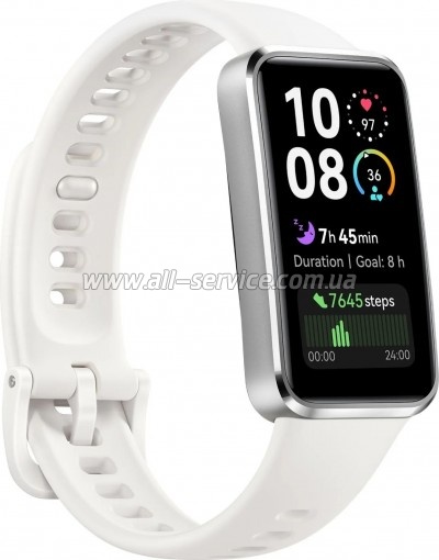- Huawei Band 10 White Metal Body (55020ELM)