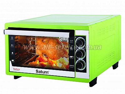 Электрическая печь Saturn ST-EC10712 Green Электрическая печь Saturn ST-EC10712 Green