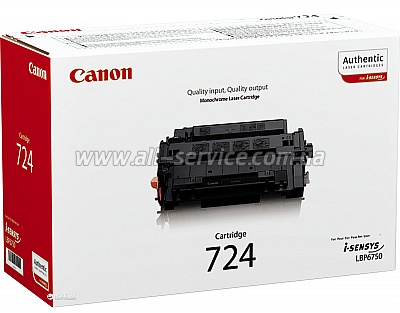   Canon 724 LBP-6750/ 6780/ MF512/ MF512X/ MF513 3481B002