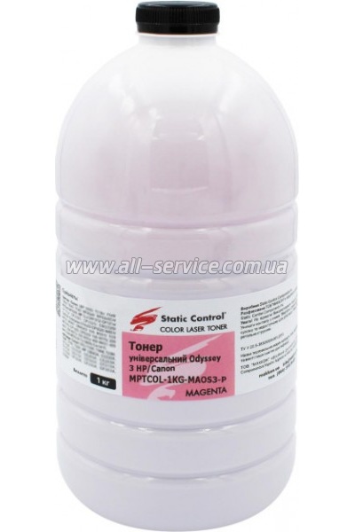  SCC Universal Odyssey 3 HP/ Canon  1 magenta (MPTCOL-1KG-MAOS3-P)