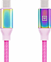 ���� ������ USB-C to USB-C 1.0m Premium Rainbow REAL-EL (EL123500053)