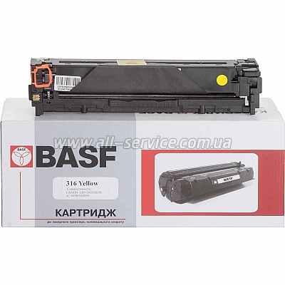  BASF Canon LBP-5050/ 5970  1977B002 Yellow (BASF-KT-716Y-1977B002)