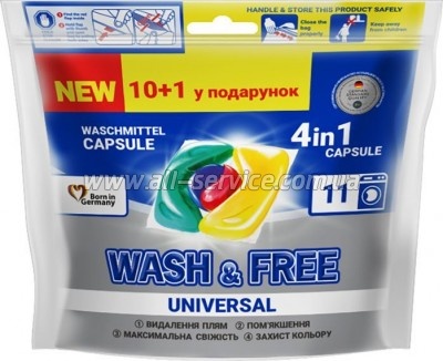    Wash&Free Universal 10+1 . (4260637722058)