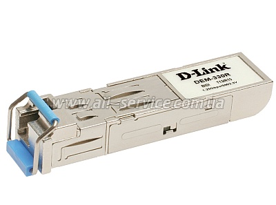Модуль D-Link SFP DEM-330R 1port 1000BaseLX SM Fiber WDM (10км) Модуль D-Link SFP DEM-330R 1port 1000BaseLX SM Fiber WDM (10км)