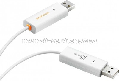���� ������ USB 2.0 AM/AM 1.8m Windows & Mac J5create (JUC400-N)