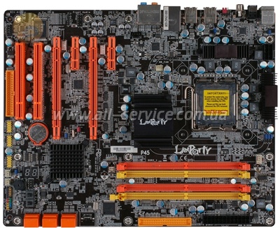 Материнская плата DFI LANParty DK P45-T2RS Elite DDR2 Socket775 Dark Series ATX Материнская плата DFI LANParty DK P45-T2RS Elite DDR2 Socket775 Dark Series ATX