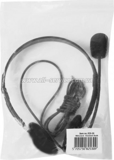  Sandberg Headset Bulk 3,5+converter 23,5 Black (825-30)