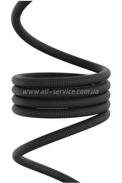 ���� ������ USB-C to USB-C 1.0m 60W Magnet Braided Black Canyon (CND-CCMG60AB15B)