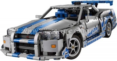 ����������� LEGO Technic ������� ������ ���������� Nissan Skyline GT-R (42210)