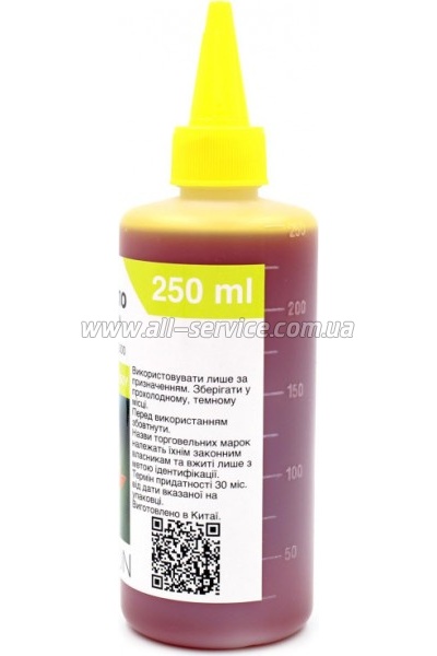  Makkon Epson L100/ L200/ L300/ L800 250  yellow (IMN-EPS-L100-250Y)