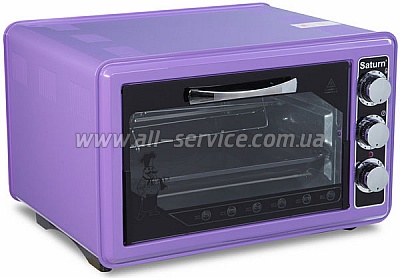 Электрическая печь Saturn ST-EC1076 Violet Электрическая печь Saturn ST-EC1076 Violet