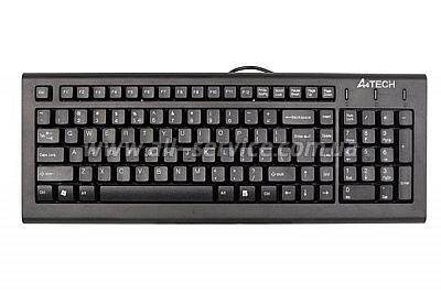 Клавиатура A4Tech KB-820 slim black USB Клавиатура A4Tech KB-820 slim black USB