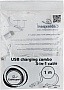   USB 2.0 AM to Lightning/ Micro/ Type-C 1.0m Cablexpert (CC-USB2-AMLM32-1M-W)