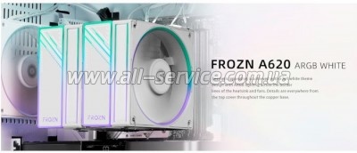    ID-Cooling Frozn A620 ARGB White (FROZN A620 ARGB White)