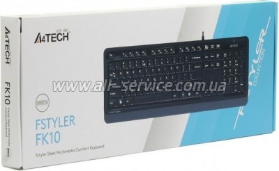  A4Tech FK10 Grey (4711421942959)
